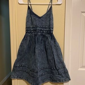Adorable Retro Jean Dress!